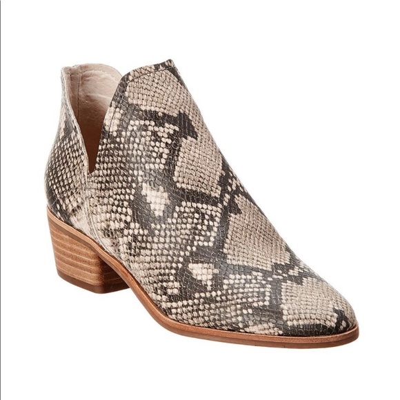 Dolce Vita Kadey Stella Snakeskin Embossed bootie - Picture 2 of 15